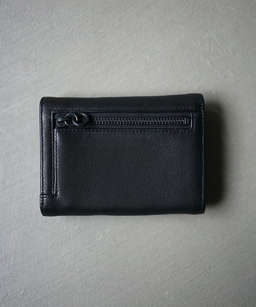 Mochi モチ folded wallet blackエンダースキーマ
