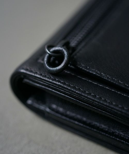 Mochi.モチ.folded wallet [ma-pro-06-/black]