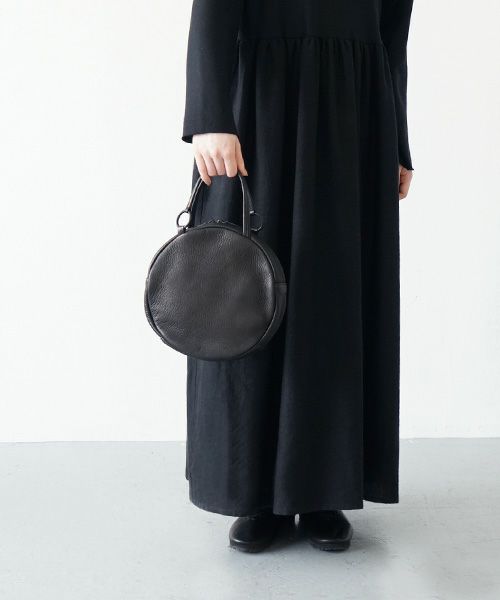 Mochi.モチ.circle bag [ma-pro-07/black]