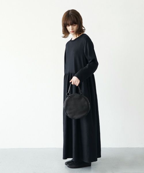 Mochi.モチ.circle bag [ma-pro-07/black]