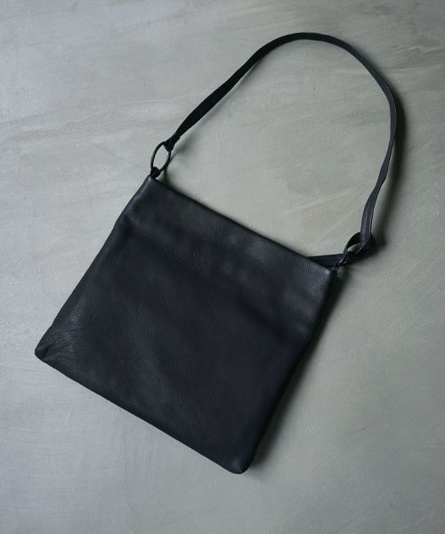 Mochi.モチ.square shoulder bag [ma-pro-08-/black]