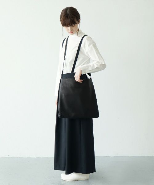 Mochi.モチ.square shoulder bag [ma-pro-08-/black]