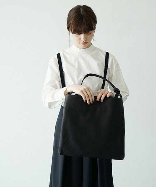 Mochi.モチ.square shoulder bag [ma-pro-08-/black]