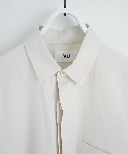 VU.ヴウ.basic shirt vu-a12-s01[OFF WHITE]