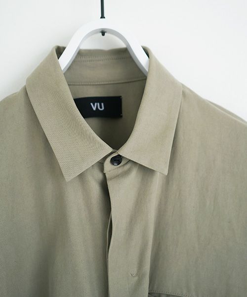 VU.ヴウ.basic shirt vu-a12-s01[ARMY GRAY]_