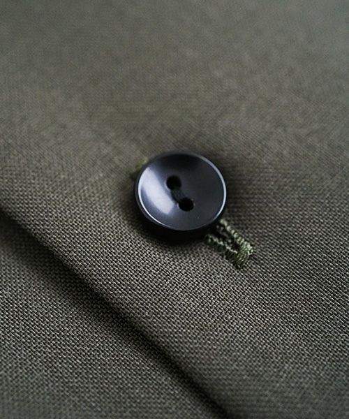 VU.ヴウ.no collar shirt vu-a12-s03[KHAKI]