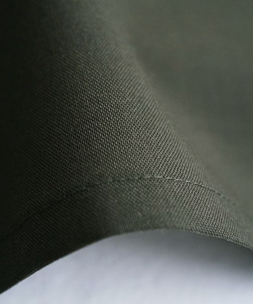 VU.ヴウ.no collar shirt vu-a12-s03[KHAKI]