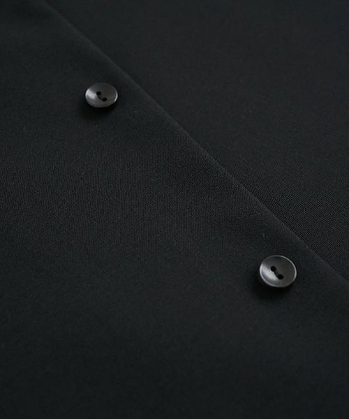 VU.ヴウ.no collar shirt vu-a12-s03[BLACK]