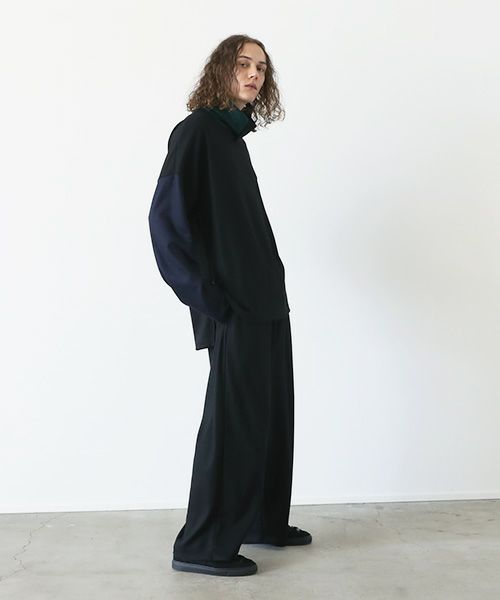 VU.ヴウ.highneck knit vu-a12-k04[BLACK MIX]_