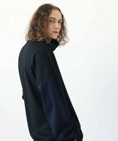 VU.ヴウ.highneck knit vu-a12-k04[BLACK MIX]_
