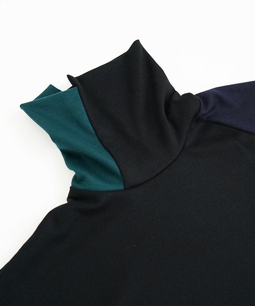 VU.ヴウ.highneck knit vu-a12-k04[BLACK MIX]_