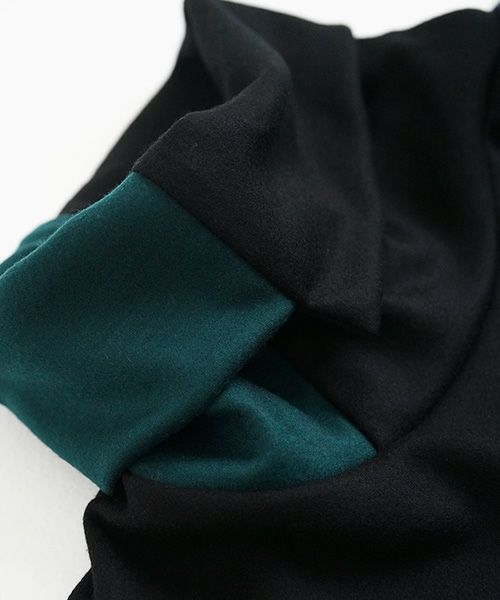 VU.ヴウ.highneck knit vu-a12-k04[BLACK MIX]_