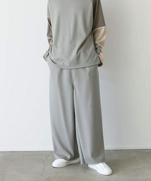 VU.ヴウ.wide easy pants vu-a12-p08[GREIGE]