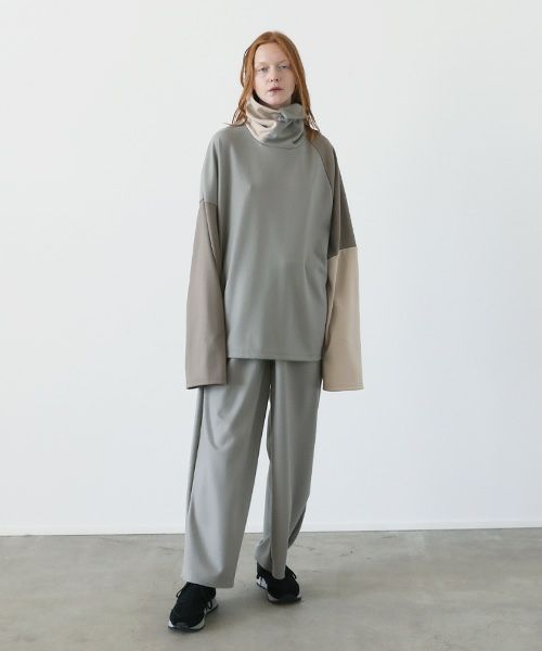 VU.ヴウ.wide easy pants vu-a12-p08[GREIGE]