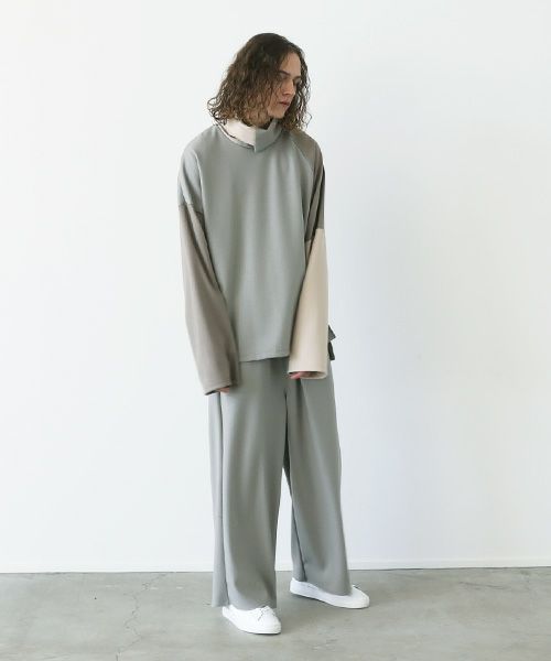 VU.ヴウ.wide easy pants vu-a12-p08[GREIGE]