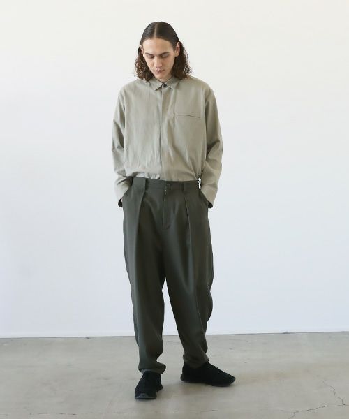VU.ヴウ.tapered pants vu-a12-p09[KHAKI]