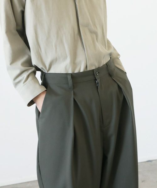 VU.ヴウ.tapered pants vu-a12-p09[KHAKI]
