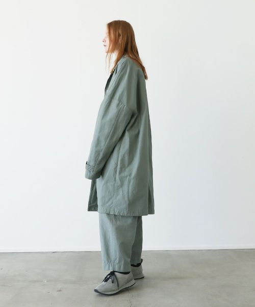VU.ヴウ.dyed coat vu-a12-j11[GREEN GRAY]_