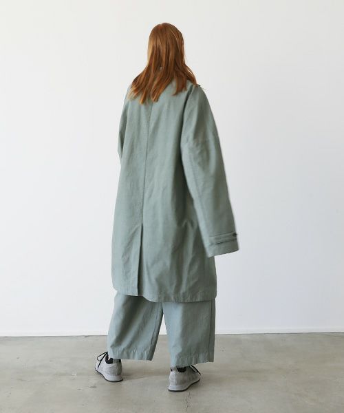 VU.ヴウ.dyed coat vu-a12-j11[GREEN GRAY]_