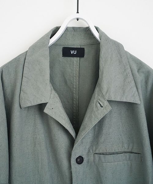 VU.ヴウ.dyed coat vu-a12-j11[GREEN GRAY]_
