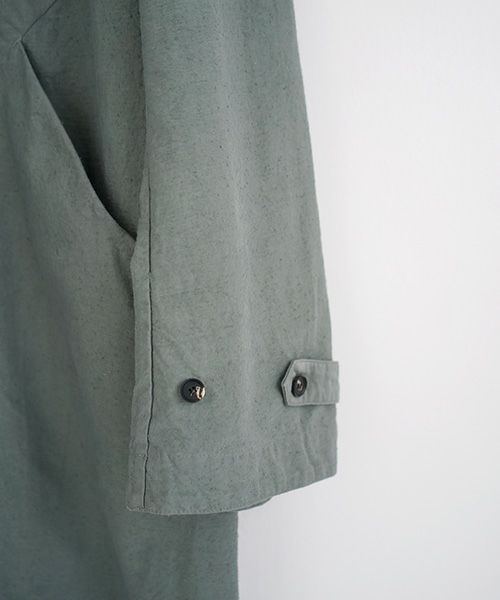 VU.ヴウ.dyed coat vu-a12-j11[GREEN GRAY]_