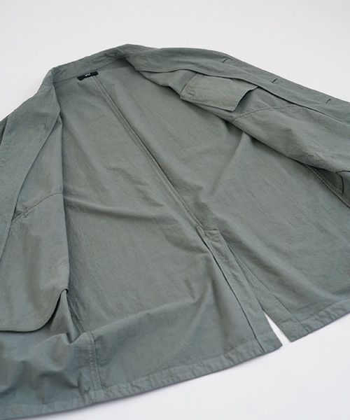 VU.ヴウ.dyed coat vu-a12-j11[GREEN GRAY]_