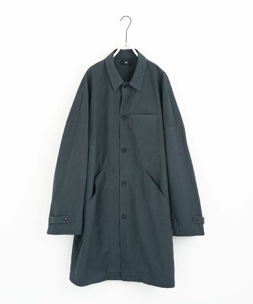 VU.ヴウ.dyed coat vu-a12-j11[GRAPHITE]