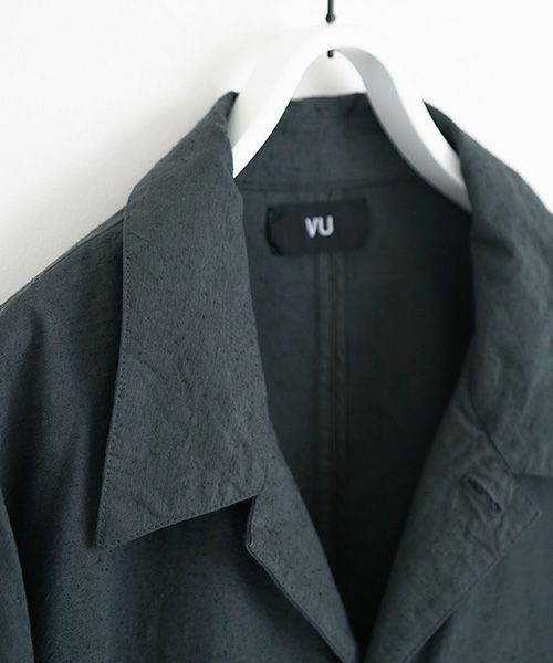 VU.ヴウ.dyed coat vu-a12-j11[GRAPHITE]