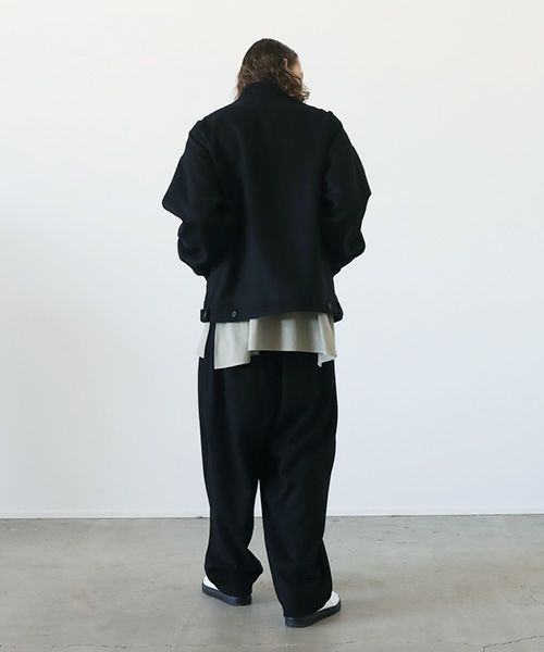 VU.ヴウ.stand collar bluson vu-a12-b12[BLACK]