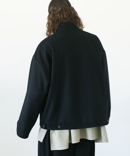 VU.ヴウ.stand collar bluson vu-a12-b12[BLACK]