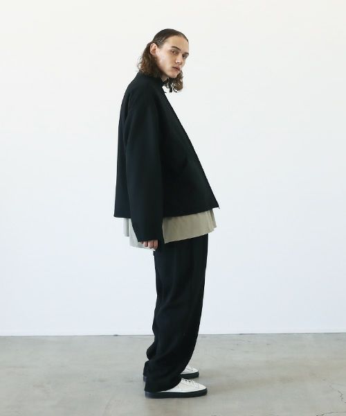 VU.ヴウ.stand collar bluson vu-a12-b12[BLACK]