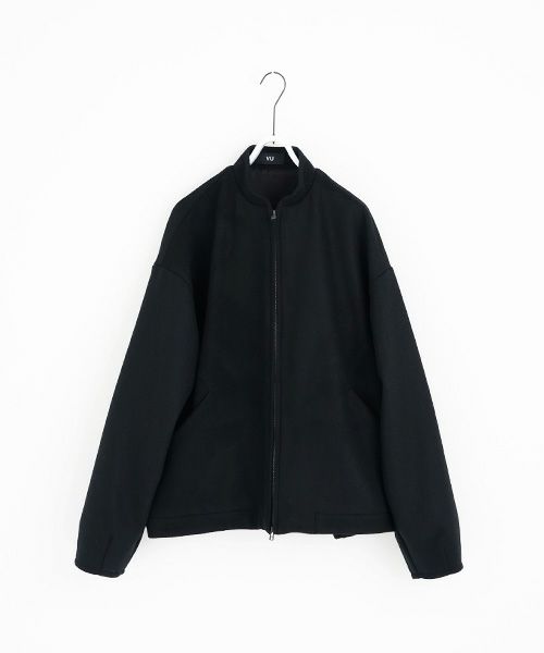 VU.ヴウ.stand collar bluson vu-a12-b12[BLACK]