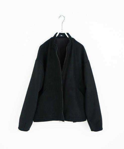 VU.ヴウ.stand collar bluson vu-a12-b12[BLACK]