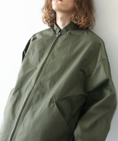 VU.ヴウ.stand collar bluson vu-a12-b13[OLIVE]:s_