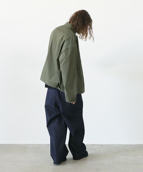 VU.ヴウ.stand collar bluson vu-a12-b13[OLIVE]:s_