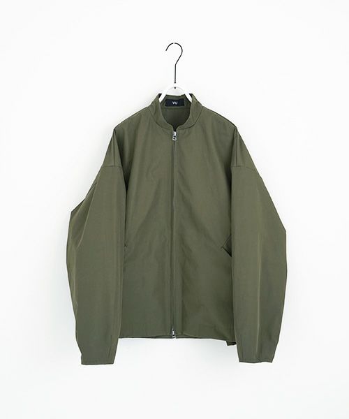 VU.ヴウ.stand collar bluson vu-a12-b13[OLIVE]:s_