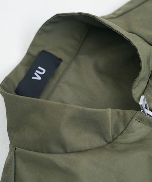 VU.ヴウ.stand collar bluson vu-a12-b13[OLIVE]:s_