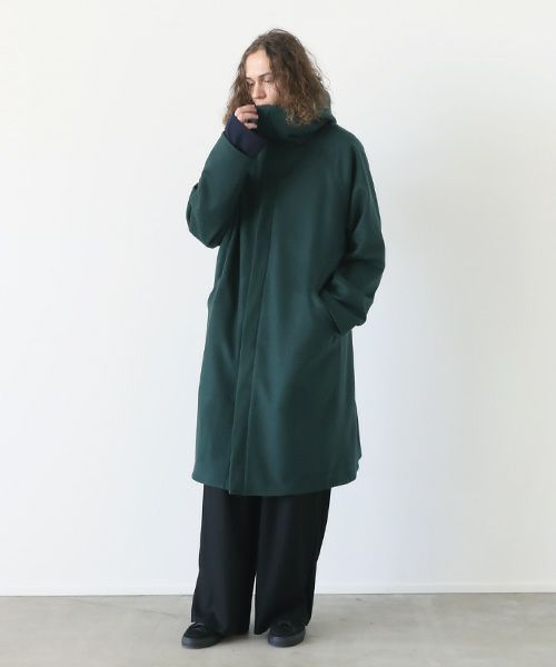VU.ヴウ.hood coat vu-a12-c13[GREEN]_