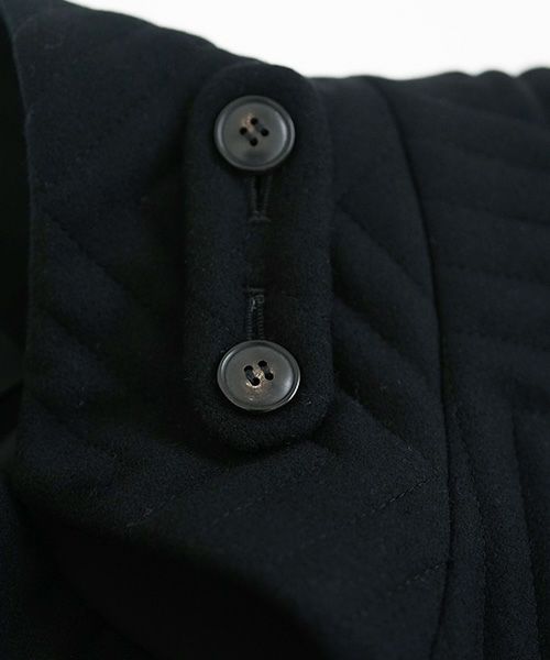 VU.ヴウ.Herringbone quilt coat vu-a12-c14[BLACK]
