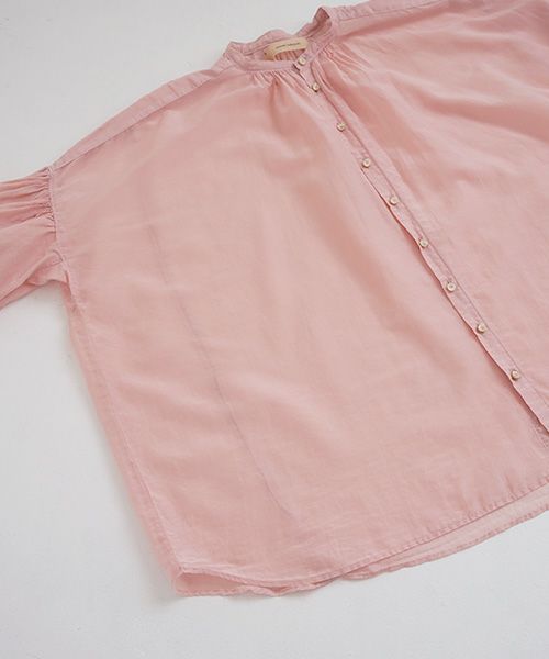 suzuki takayuki.スズキタカユキ.puff-sleeve blouse[B211-04/pink]:i