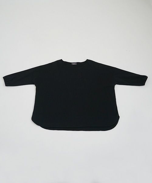 Mochi.モチ.suvin long sleeved t-shirt.[black]