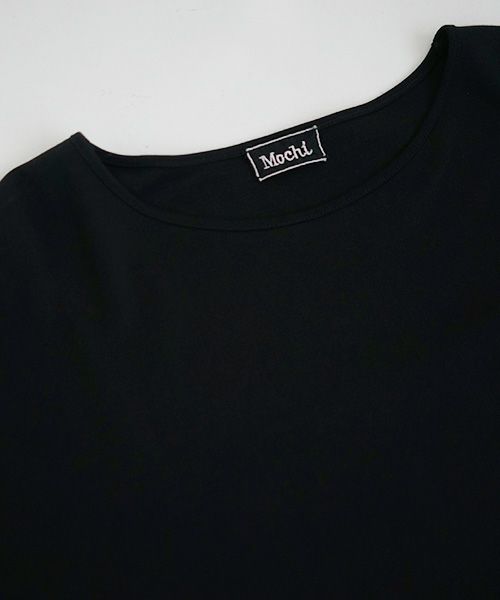 Mochi.モチ.suvin long sleeved t-shirt.[black]