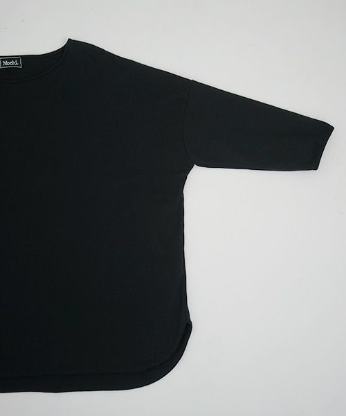 Mochi.モチ.suvin long sleeved t-shirt.[black]