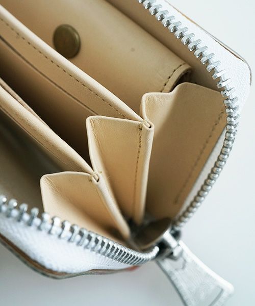 macromauro×Palm maison.マクロマウロ×パームメゾン. Palm maison original paint wallet R pink