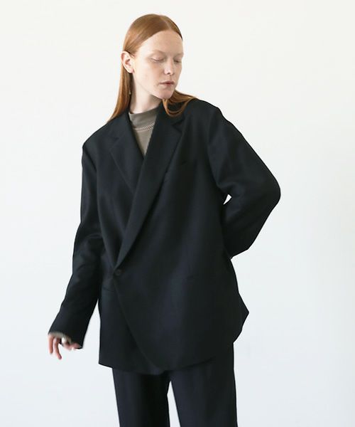 dauerbrenner.ダワーブレンナー.SAKKO DOPPELREIHER [02B/D43J-02/black]_