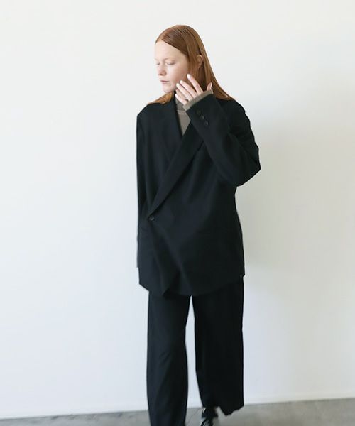 dauerbrenner.ダワーブレンナー.SAKKO DOPPELREIHER [02B/D43J-02/black]_