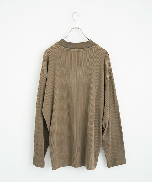 Edwina Hoerl  エドウィナホール.MOCK NECK SWEATER SARTRE [20A/EH43TS-01/greige]