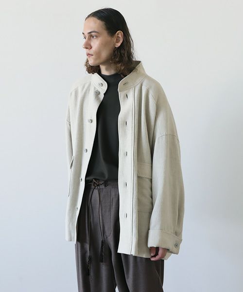 Edwina Hoerl  エドウィナホール.HBB STAND-UP COLLAR BLOUSON[02/EH43HBB-07/ anissue of freedom ]