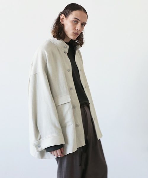 Edwina Hoerl  エドウィナホール.HBB STAND-UP COLLAR BLOUSON[02/EH43HBB-07/ anissue of freedom ]