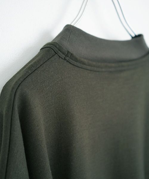 Edwina Hoerl  エドウィナホール.MOCK NECK SWEATER SARTRE [21A/EH43TS-01/d.khaki]_